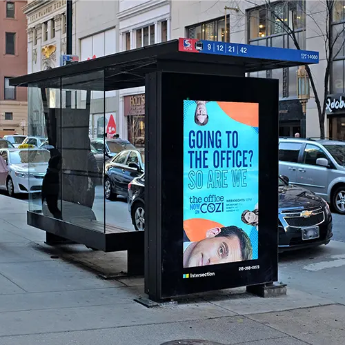 COZI TV | Bus Shelter