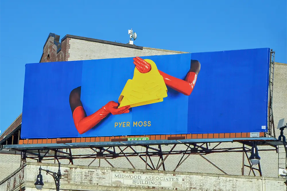 Pyer Moss Billboard