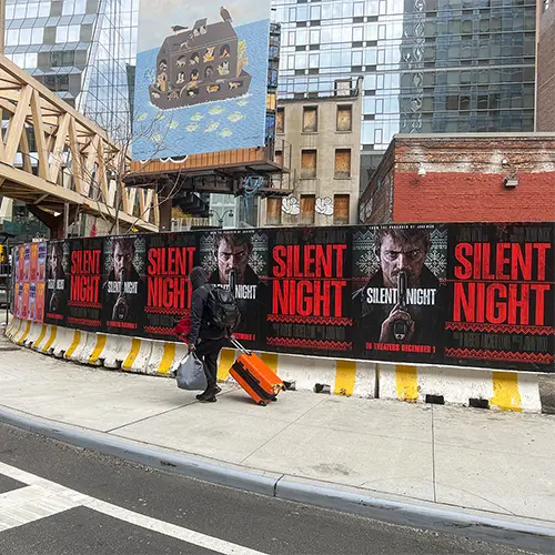 Lionsgate | Silent Night | Wild Posting